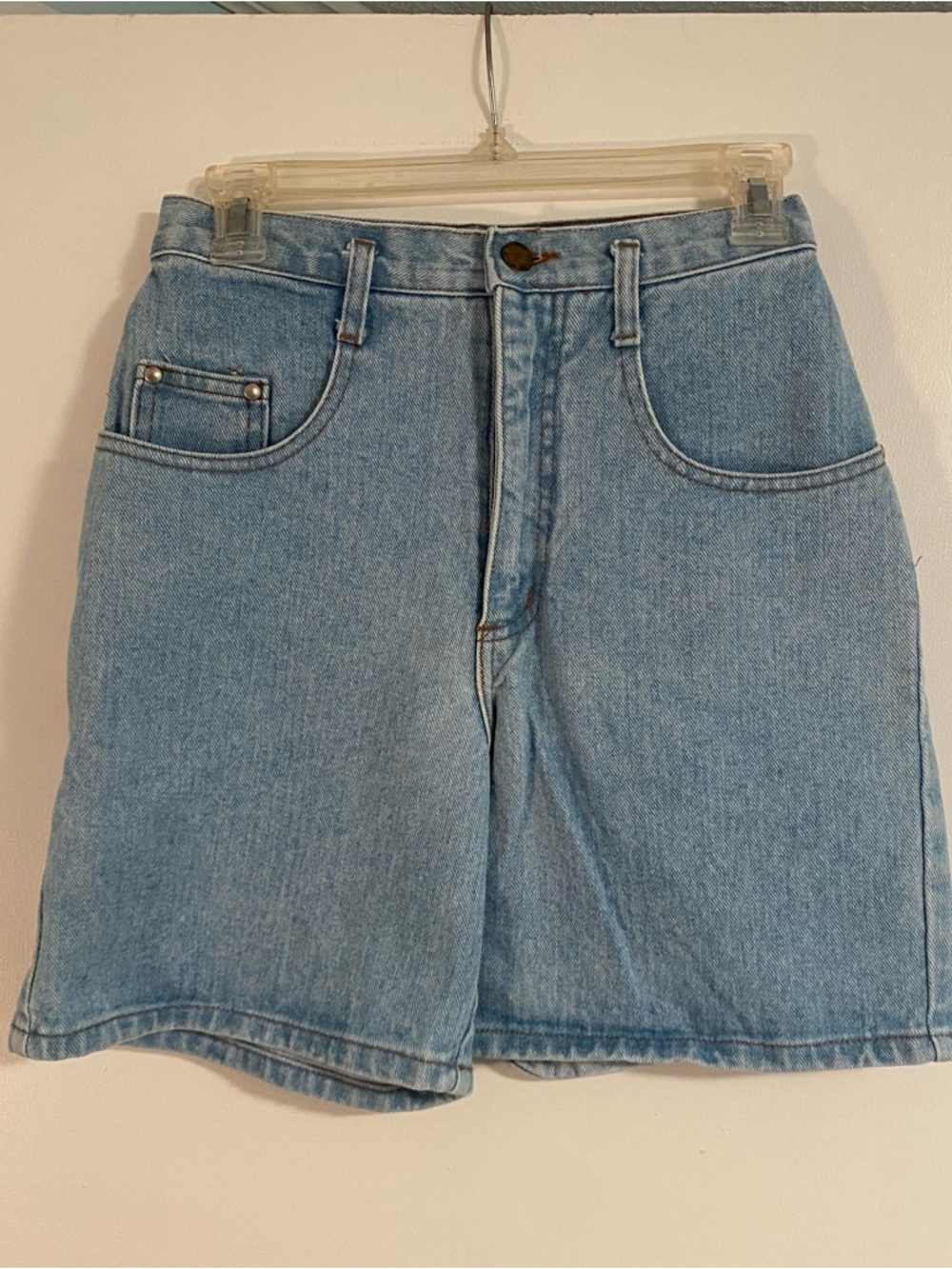VTG Y2K Made in the Shade Jean Shorts HighRise Made in USA Womens 3/4 Denim